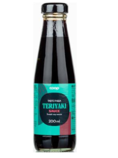 Сладкий соевый соус Coop Taste of Asia Teriyaki 200мл