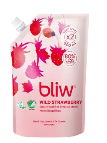 Жидкое мыло Bliw Mansikkapaikka 600мл