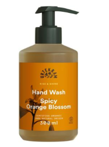 Органическое жидкое мыло с пряным цветком апельсина Urtekram 300 мл