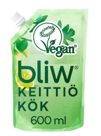 Жидкое мыло в пакетике Bliw Keittiö 600мл тимьян и лайм