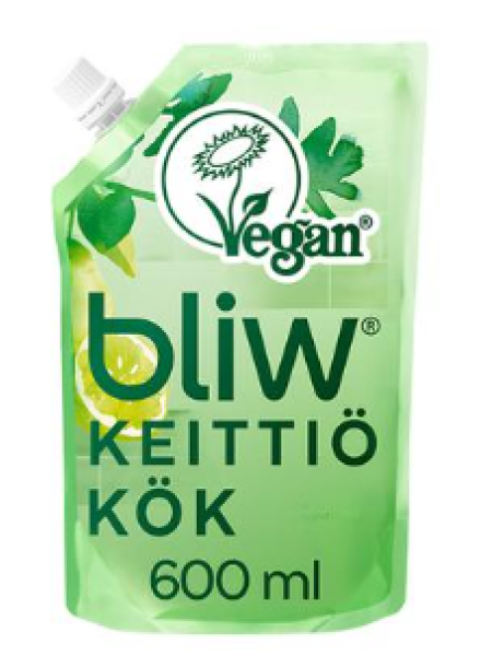 Жидкое мыло в пакетике Bliw Keittiö 600мл тимьян и лайм