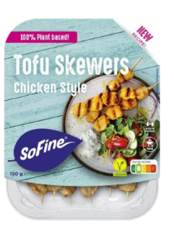 Шашлычки куриные веганские SoFine Tofu Skewers 150г 
