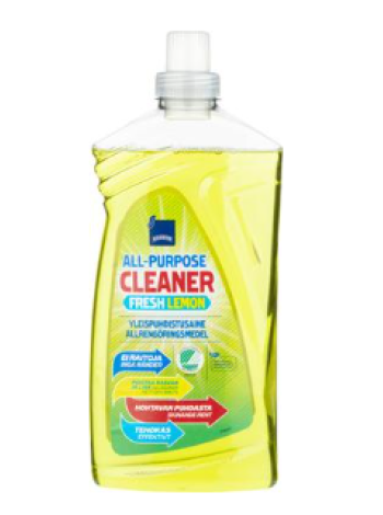 Универсальный очиститель для всех водостойких поверхностей Rainbow Fresh Lemon Yleispuhdistusaine 1 л