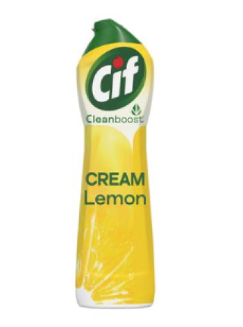 Очищающий крем Cif Cream Lemon 500мл лимон 