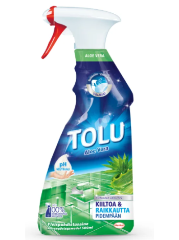 Моющее средство для ежедневной уборки поверхностей Tolu Aloe Vera 500мл спрей
