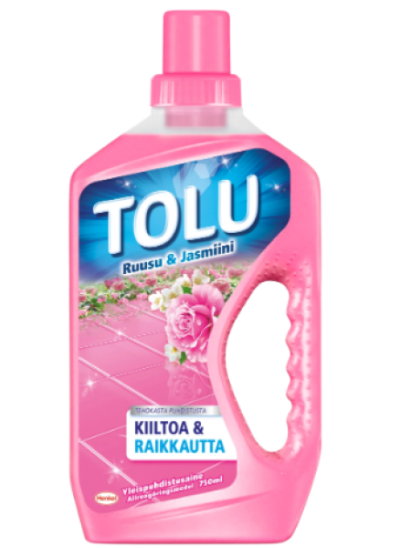 Универсальное чистящее средство Tolu Ruusu & Jasmiini 750 мл Роза и Жасмин 
