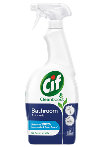 Чистящий спрей для ванной комнаты от известкового налета Cif Kylpyhuone anti-kalkki 750мл