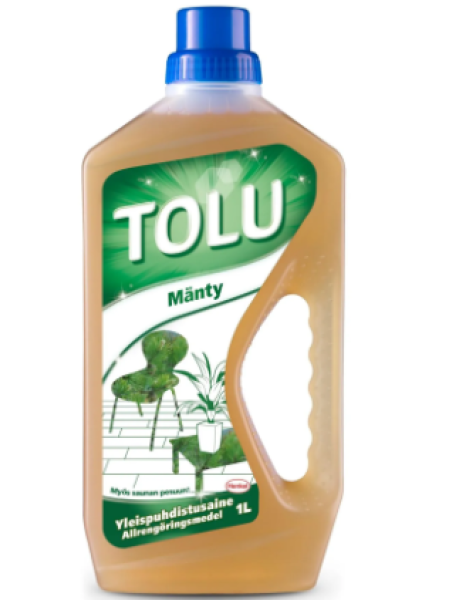 Средство для мытья полов Tolu Mänty yleispuhdistusaine 1 л с ароматом сосны 