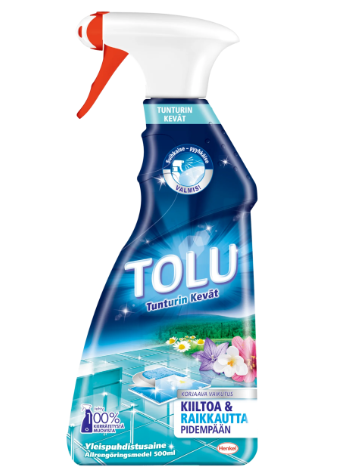 Спрей для ежедневной уборки Tolu Tunturi Spring 500мл