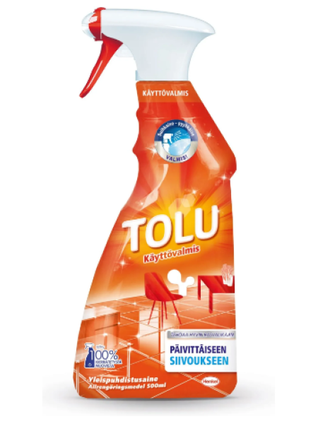 Универсальный чистящий спрей Tolu Käyttövalmis yleispuhdistusaine 500мл