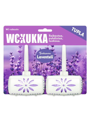 Освежитель для туалета WC Kukka Lavender 2x50 г лаванда