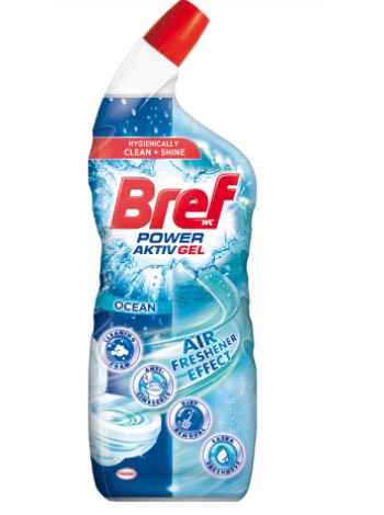 Средство для чистки унитазов Bref Power Aktiv Gel Ocean 700мл