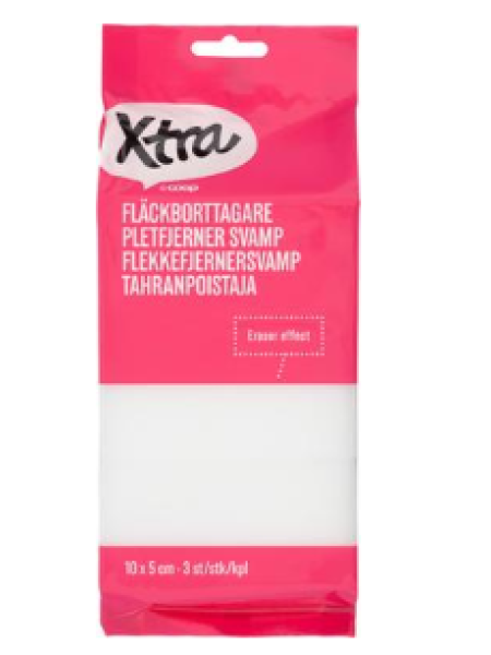 Губка меламиновая Xtra tahranpoistaja 3 шт