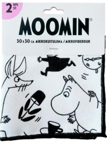 Салфетки из микрофибры Moomin mikrokuituliina 2шт
