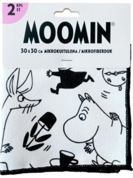 Салфетки из микрофибры Moomin mikrokuituliina 2шт