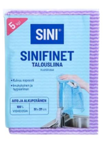 Салфетки для кухни и ванной Sini Sinifinet 5шт