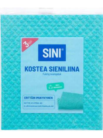 Салфетки для уборки Sini sieniliina 3шт 18x20см