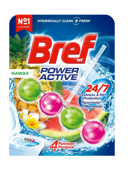 Освежитель для туалета Bref Power Active Hawaii 50г