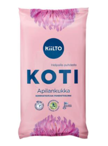 Универсальные чистящие салфетки Kiilto Koti Apilankukka 36шт
