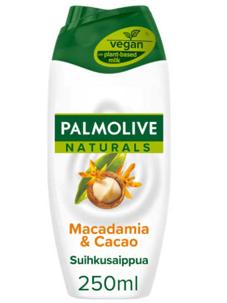 Гель для душа Palmolive Naturals Macadamia & Cocoa 250 мл с макадами и какао 