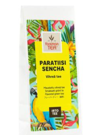 Фруктовый зеленый чай Forsman Tea Paratiisi Sen Cha Vihreä Maustettu Irtotee 60г 