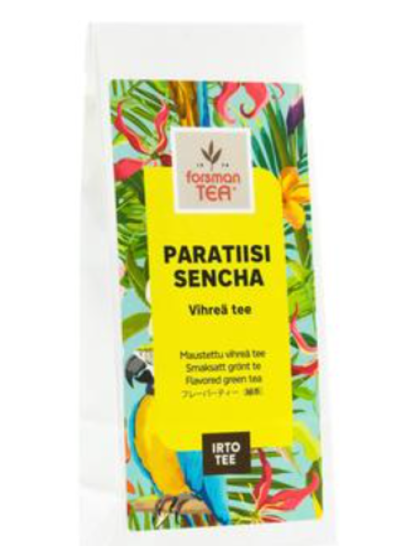 Фруктовый зеленый чай Forsman Tea Paratiisi Sen Cha Vihreä Maustettu Irtotee 60г 
