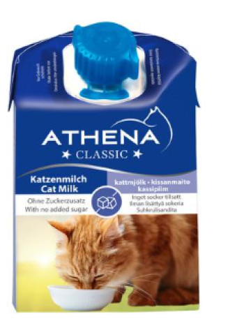 Молоко для кошек Athena Kissanmaito 200мл
