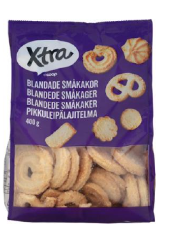Ассорти печенья Xtra pikkuleipälajitelma 400г
