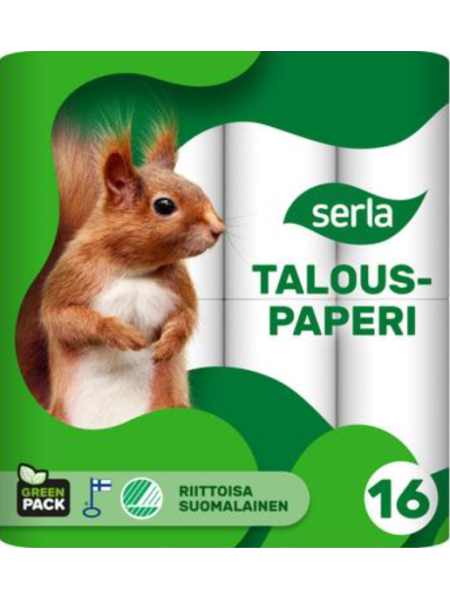 Бумага для кухни Serla Design Talouspaperi 16шт