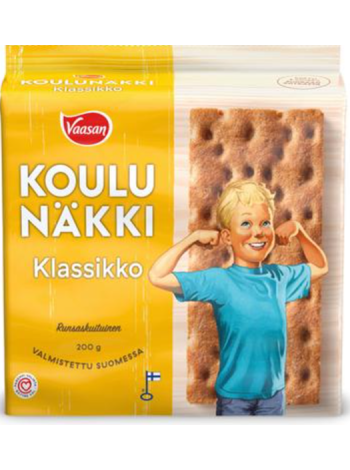 Хлебцы ржаные VAASAN KOULUNÄKKI Klassikko 200г c тмином