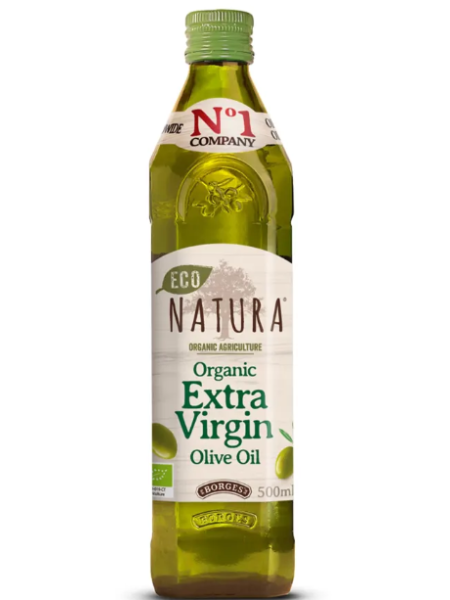 Органическое оливковое масло первого холодного отжима Borges Extra Virgin 500 мл