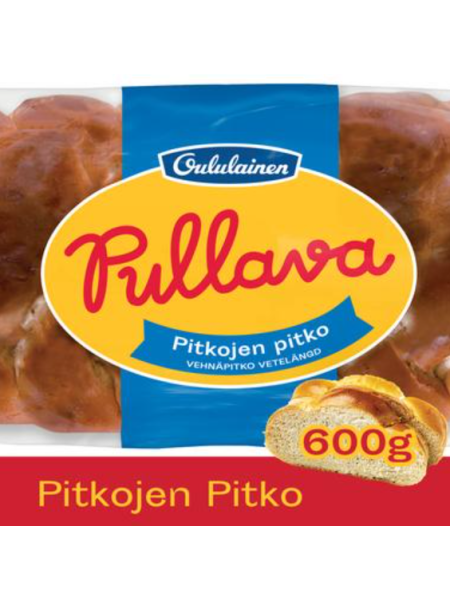 Пшеничная плетенка Oululainen Pitkojen Pitko Vehnäpitko 600г