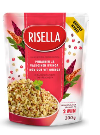 Готовый рис с киноа Risella Ready Red & White Quino Mix 200 г