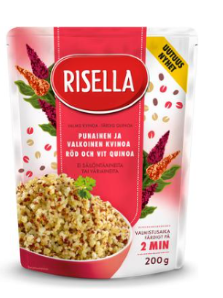Готовый рис с киноа Risella Ready Red & White Quino Mix 200 г