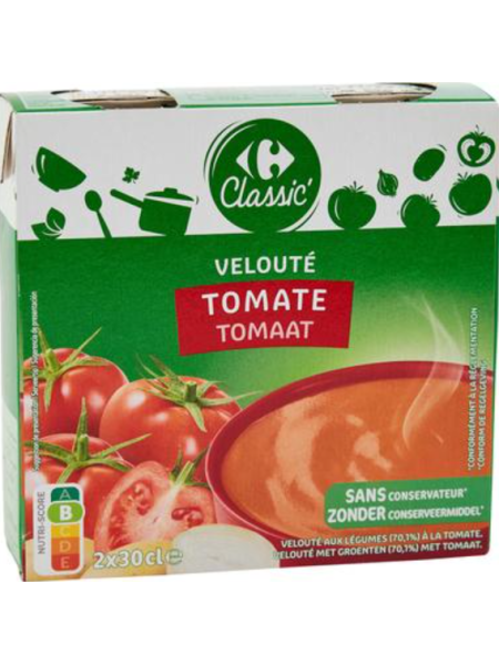Томатный суп Carrefour tomaattikeitto 600 мл (2 x 300 мл)