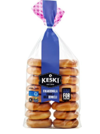 Баранки классические Keski Kilorinkeli 650г