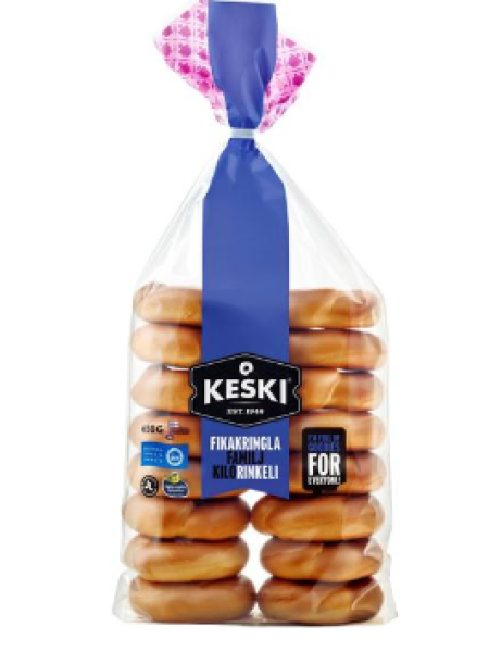 Баранки классические Keski Kilorinkeli 650г