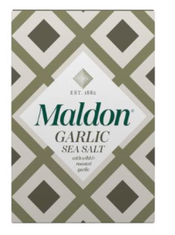 Морская соль Мальдо с чесноком Maldon merisuola valkosipulilla 100г