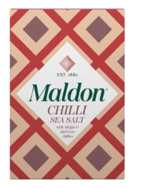 Хлопья морской соли с перцем чили Maldon merisuola chilillä 100г