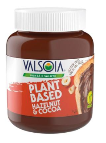 Ореховая паста Valsoia La Crema Hasselpähkinälevite 400 г без глютена