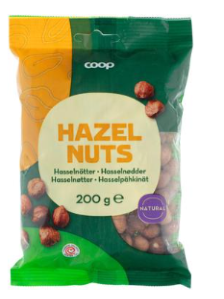 Орех фундук Coop 200 г