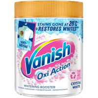 Пятновыводитель порошковый Vanish Oxi Action Crystal White 470 г для белого и цветного белья