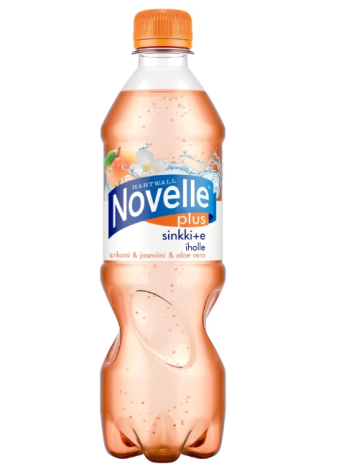 Витаминизированная вода Hartwall Novelle Plus Цинк + Е 0,5 л