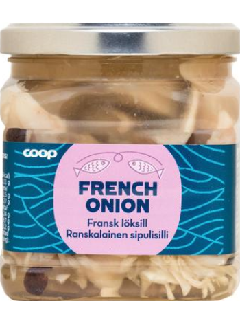 Кусочки селедки в пикантном луковом соусе Coop Maustesilli 500/300г