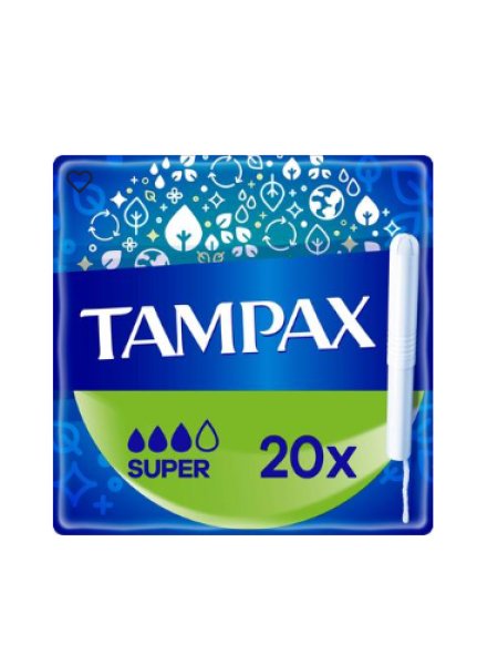 Тампоны гигиенические Tampax Super 20шт