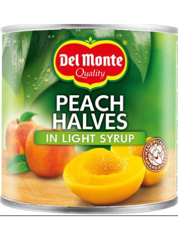 Персик половинками в воде с подсластителем Del Monte 420г