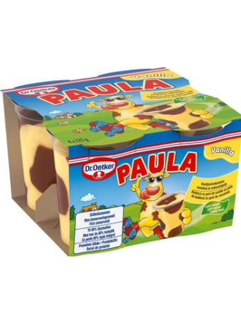 Ванильный пудинг с шоколадными кусочками Dr. Oetker PAULA4x125 г