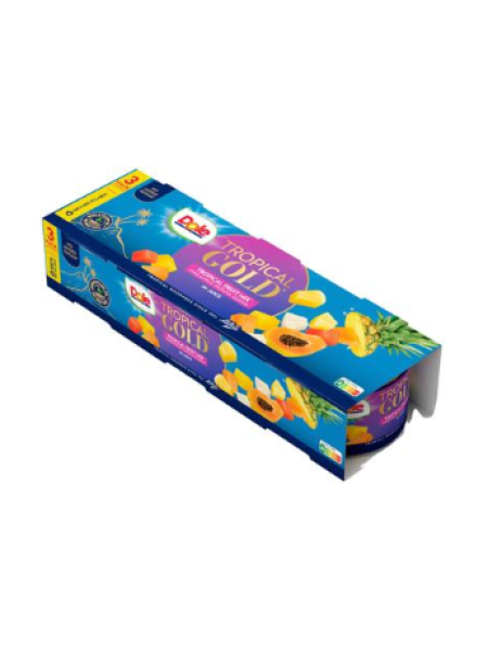 Тропические фрукты в соке Dole Tropical Gold 3 х 227/139г