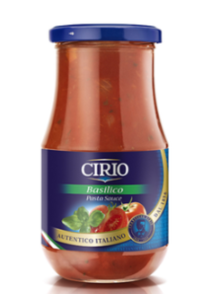 Соус для пасты с базиликом Cirio 420г