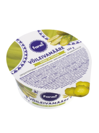 Творожный сыр с маринованными огурчиками и укропом FARMI Hapukurgi-tilli võileivamääre 150г